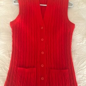 Vintage sweater vest
